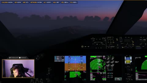 [P3D v4.4] Dallas-Fort Worth (KDFW) - Santiago (SCEL) | American 787-9