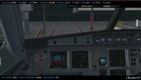 1) [P3DV4] PMDG 746-8F from KIAD to KBOS -- 2) [XP11.30] ToLiss A319 from EGLL to EGPH -- 3) [XP11.30] Twin Otter VNKT to VNLK/Lukla