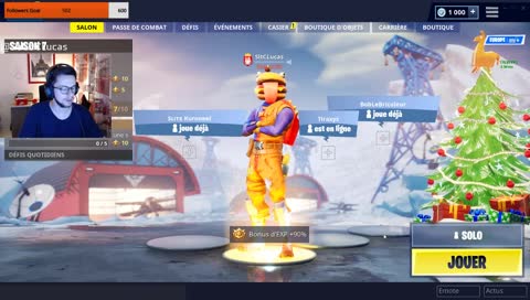 [FR/HD] FORTNITE NOCTURNE FACECAM