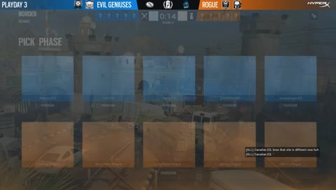 Rogue vs. Evil Geniuses- Rainbow Six Pro League - Season IX - NA - play day #3