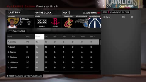 HELP ME DRAFT! NBA 2K19 ONLINE LEAGUE