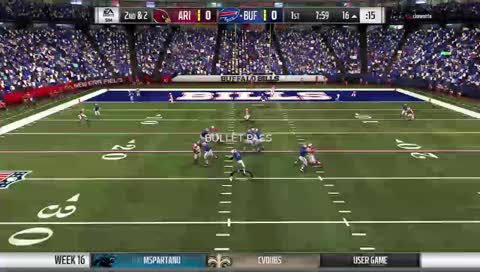 Madden 19 TFGO League S3 REGULAR SEASON W16 Cardinals (7-7) vs Bills (13-1)