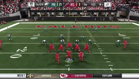 SFL S3 WK1 Falcons Vs Eagles