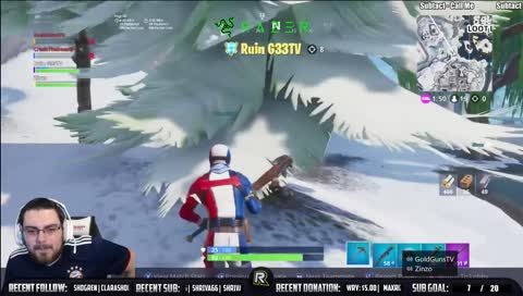 [ENG] Monday Night Fortnite! | 1000 Fleshy Mammals And Counting! | #Fortntie #Razer #RuinEsports