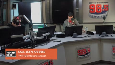98.5 The Sports Hub: Toucher & Rich on Twitch