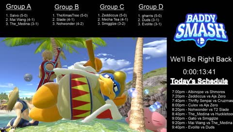 Team Swain's 'Baddy Smash' - Group Stage, Week 3