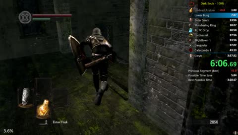 Dark Souls 100% Speedruns