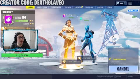 Open lobby then Pop-Up Cup :)  | Code: DEATHGLAVEO | Sub Emote Active!