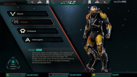 [PC][ENG] Anthem VIP Demo - First Loo, Take 2