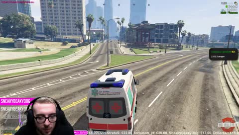 🔴 [GTA 5 LOS SANTOS LIFE] Ricevuta chiamata EMS ( a 2000 Follower Giveaway) | !sr attivo