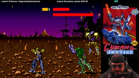 Cyborg Justice for the Sega Genesis