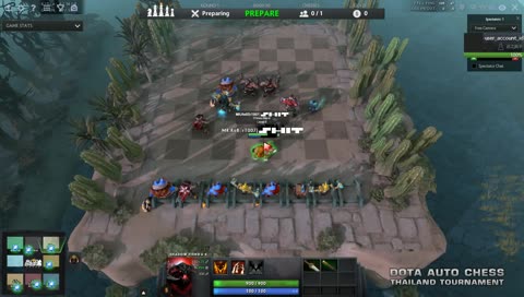 [ THAI ] ซ้อมพากย์ " DOTA AUTO CHESS THAILAND TOURNAMENT "