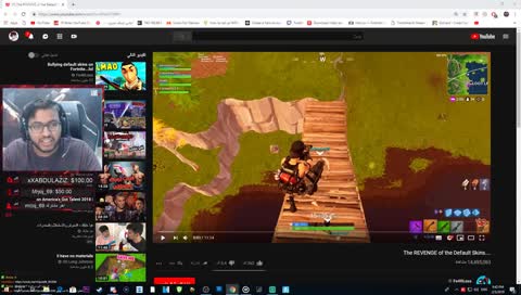 بث ردة فعل حياكم >