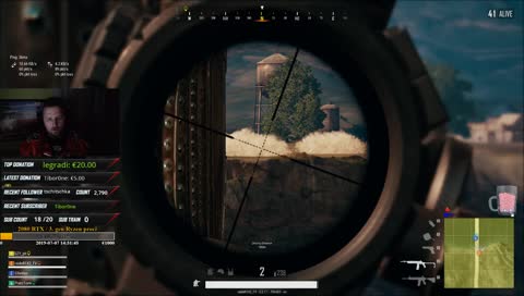 downing 2 people in the smoke