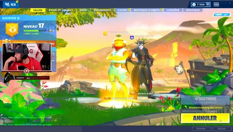 [FR] GOTAGA ► #NOTILT Sous nuit blanche, il revient sur Fortnite. Incroyable !