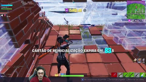 Zerin entrando dentro da box do frow