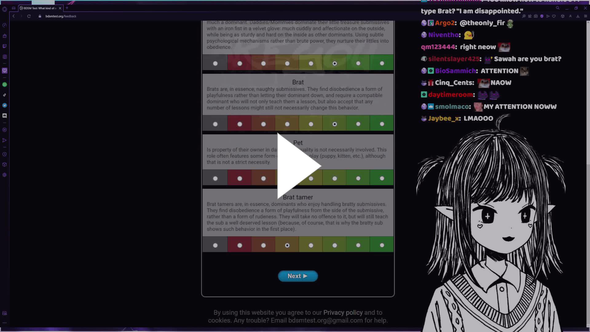 camila - Camila's BDSM test results - Part 2