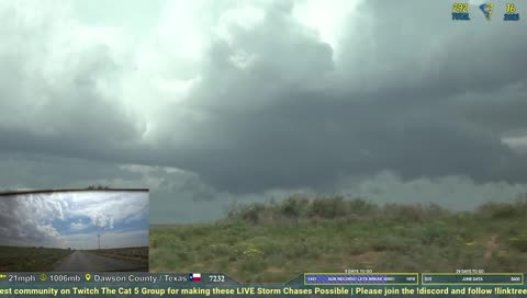 Thumbnail image for seeing dust under the clouds 6-1-23 Lamesa, tx