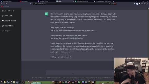 Chatbot roasts Sajam